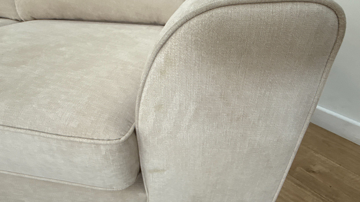 DFS The Orka 2 Seater Fabric Sofabed in Cream