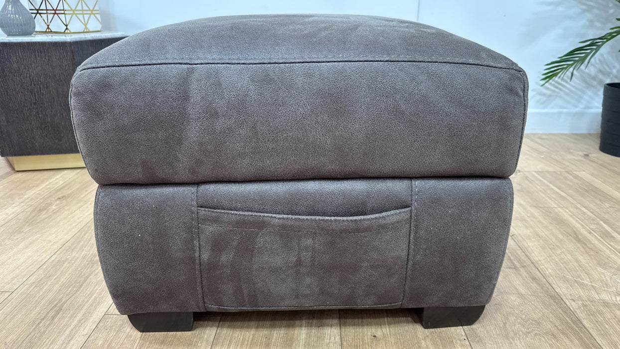 DFS Ivalee Footstool in Pepper