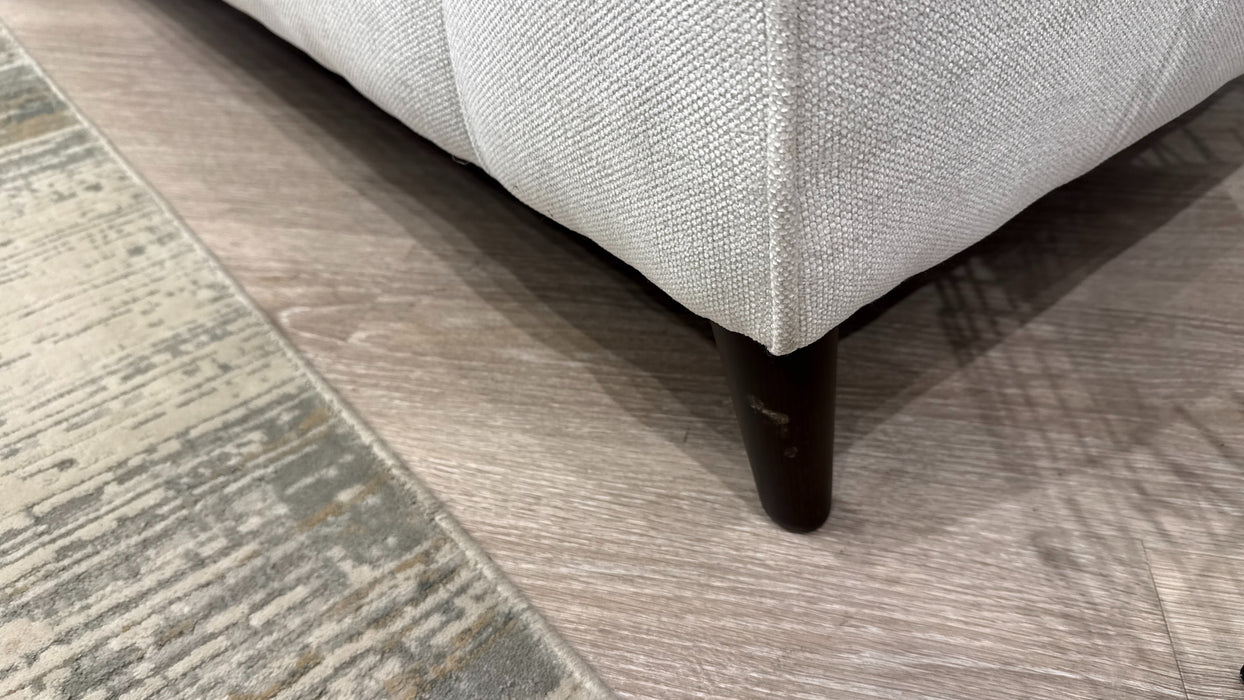 Sofology Mayfair Fabric 2 Seater in Linen Look Chenille Mist