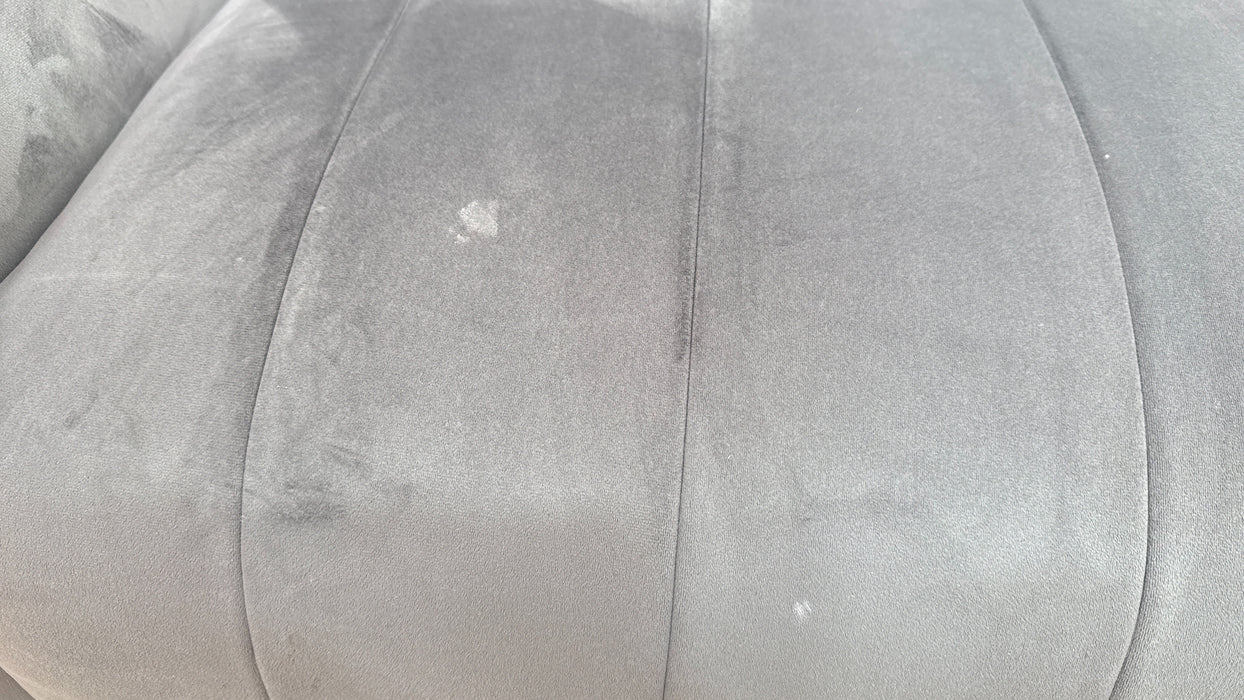 Sofology Fitzrovia Fabric 2 Seater in Matt Velvet Slate Mix Without Trim