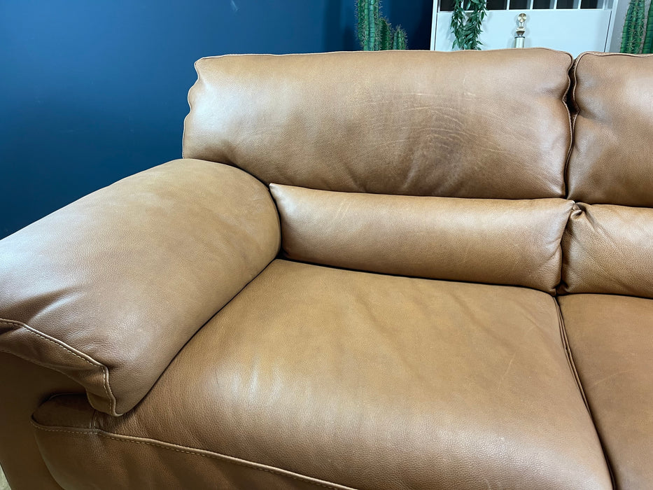 Santino 2 Seater Apollo Tan Leather (WA2)