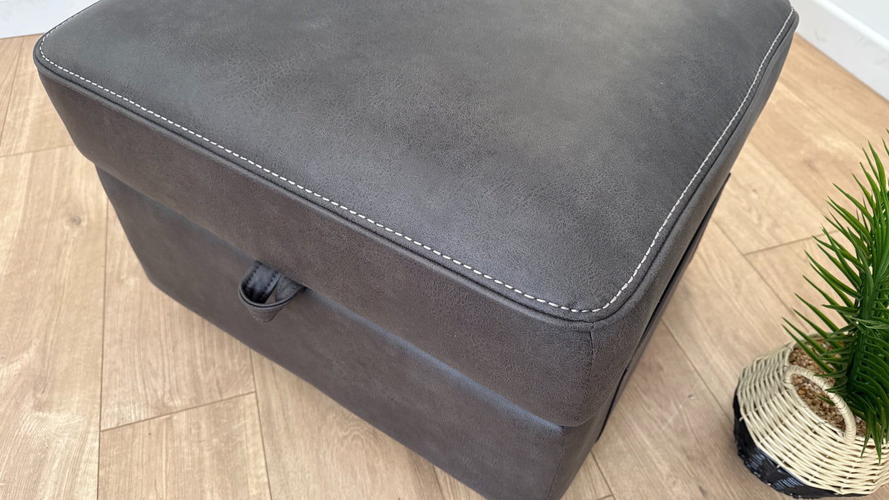 Dacre Fabric Storage Footstool