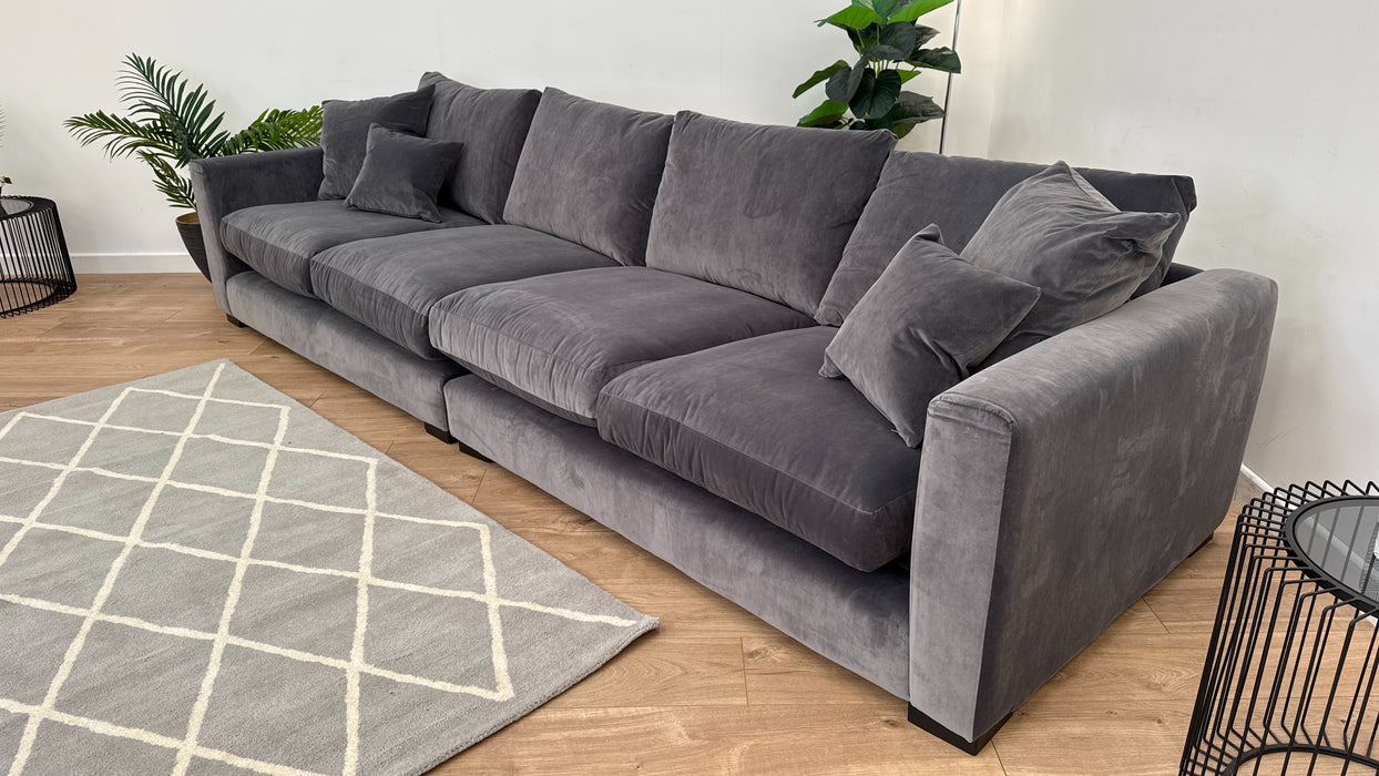 Orkney 4 Seater Fabric Sofa