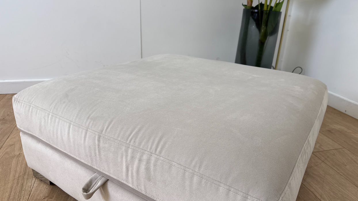 DFS Large Storage Footstool in Natural