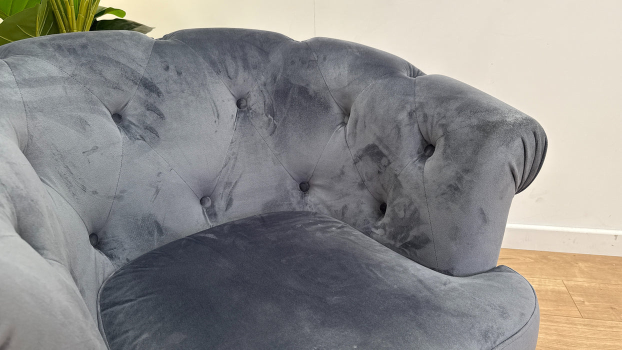 DFS Belair Accent Chair in Denim