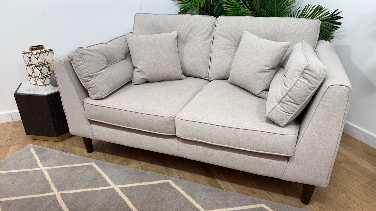 Sofology Cricket Fabric 2 Seater in Nordic Mink