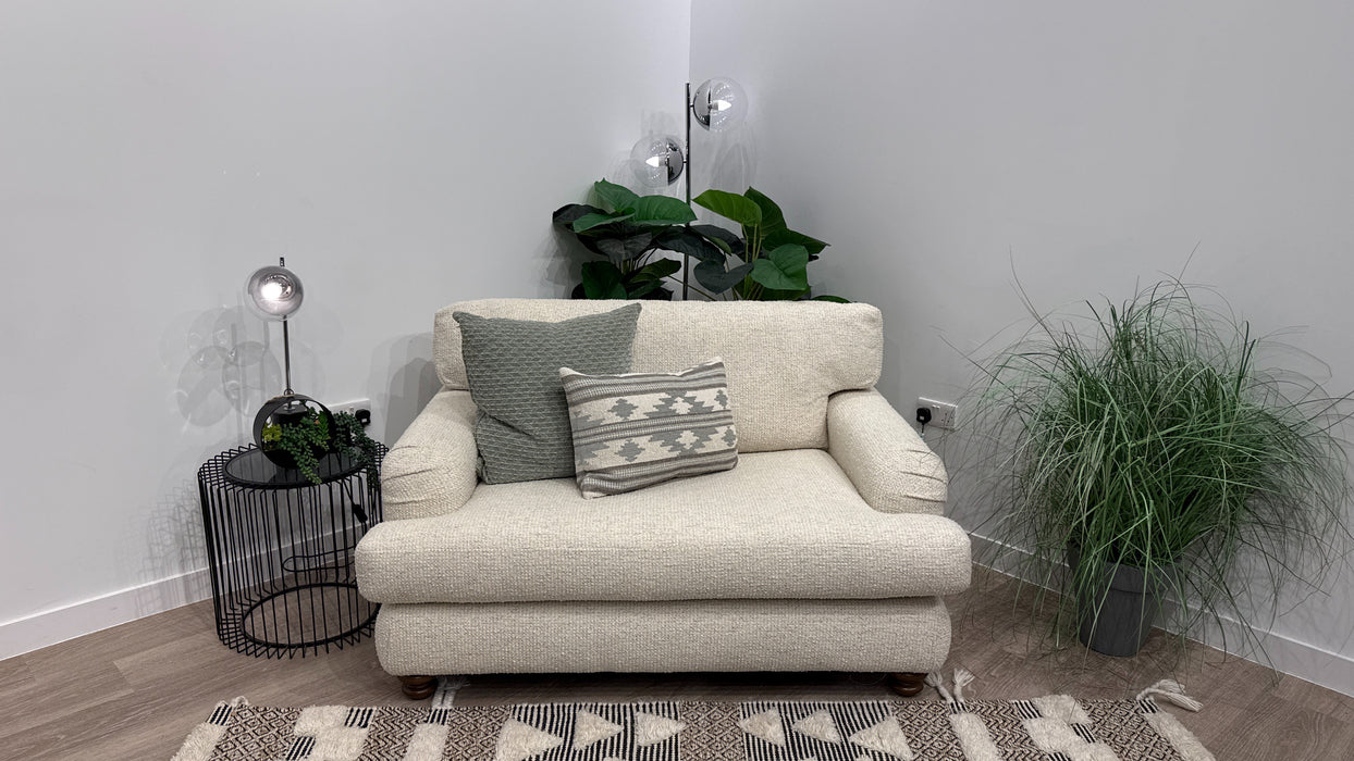 Sofology Hampton Loveseat in Jaruco Oyster Mix