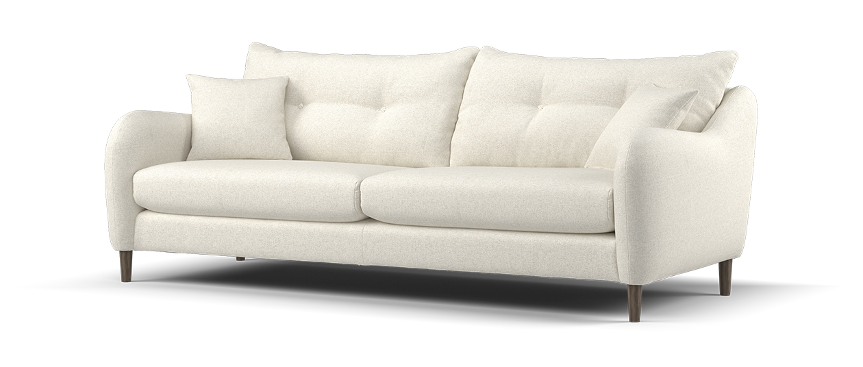Sofology Ambleside Fabric 4 Seater in Bentley Natural