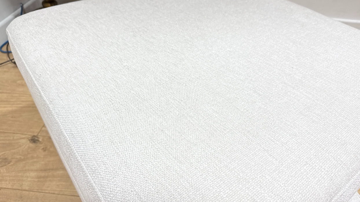 Sofology The Hackney Fabric Storage Memory Foam Footstool in Linen Look Chenille Mist