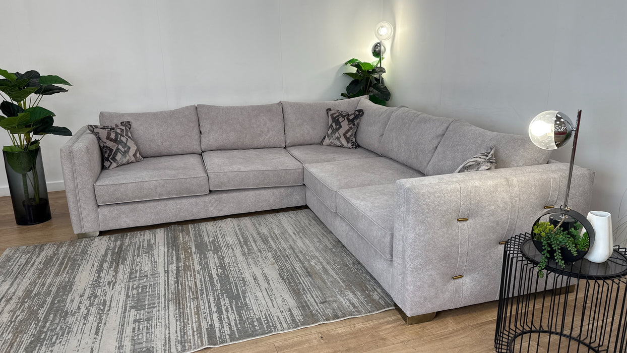 Sofology Titan 2 Corner 2 Full Back in Marina Stone