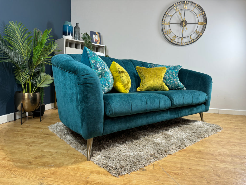 Opulent 3 Seater - Manolo Teal - WA2