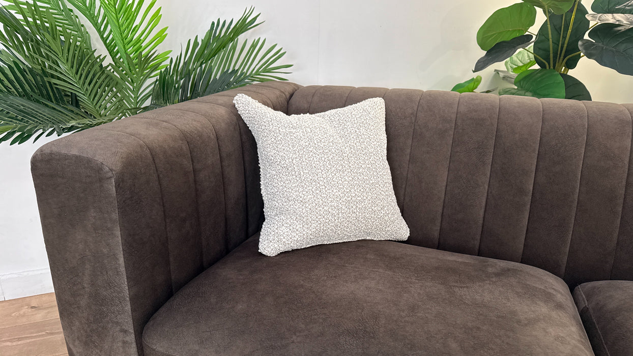 Sofology Astoria Fabric 3 Seater in Lifestyle Dapple Fabric Olive Green Mix