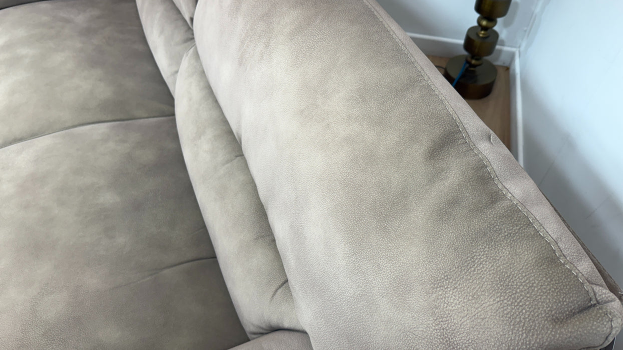 Sofology Santina Fabric 3 Seater in Lifestyle Mottled Latte