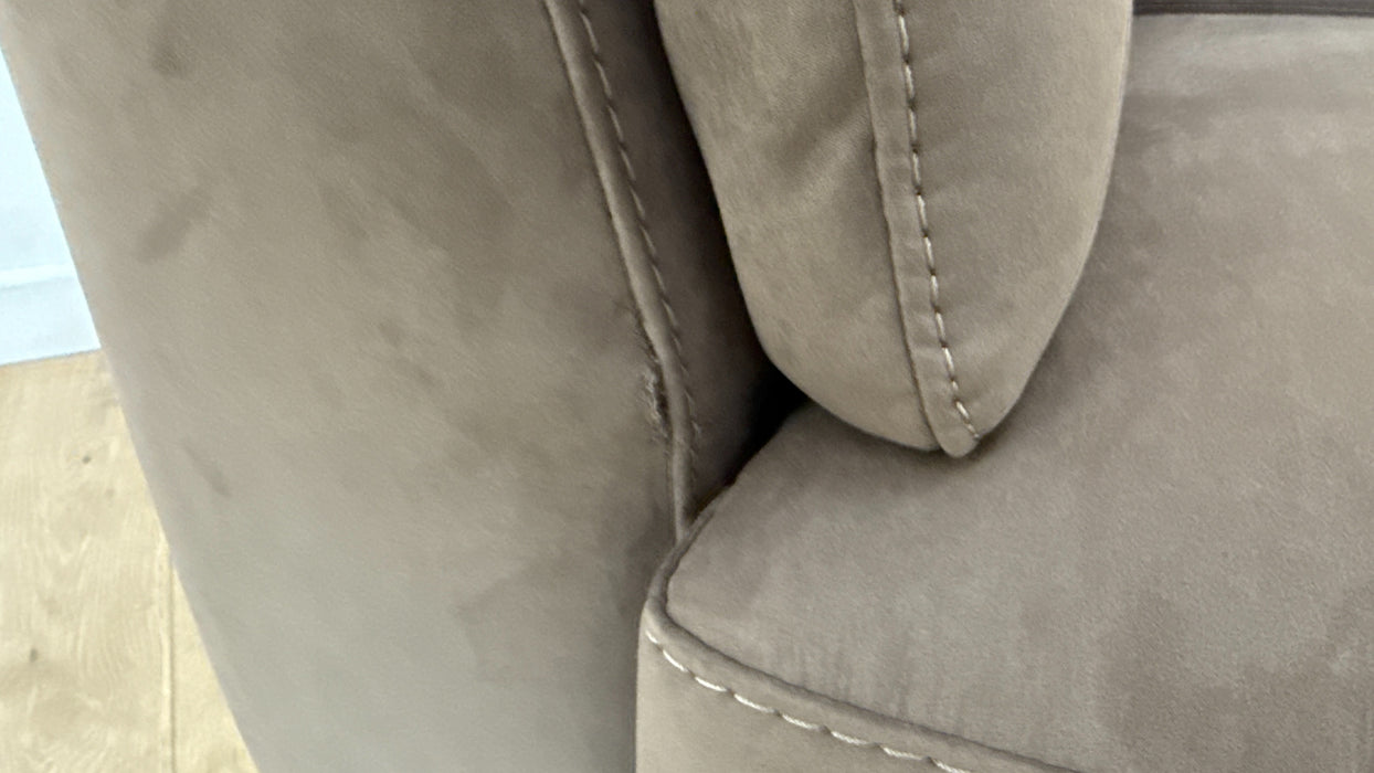 Sofology Illinois Fabric 2 Seater in Lifestyle Textured Cappuccino