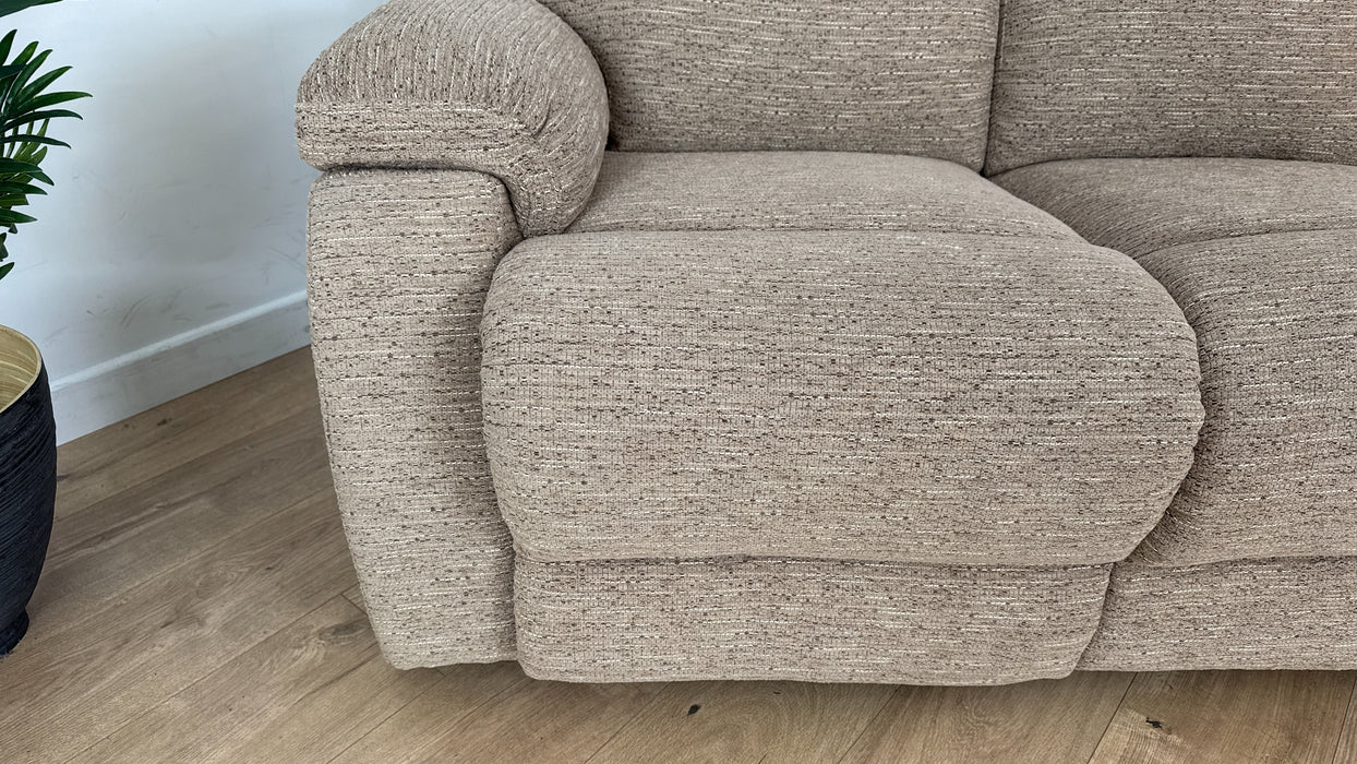 Newbury 3 Seater Fabric Power Recliner