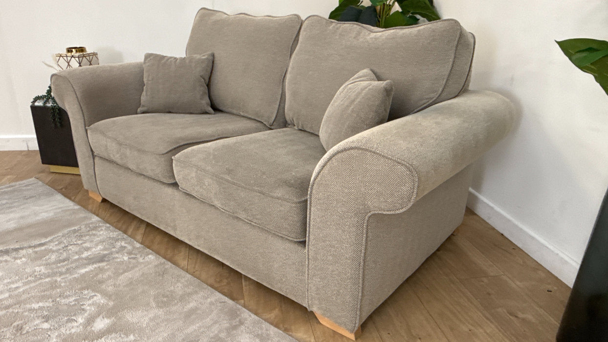 Sofology Ashford Fabric 2 Seater in Cherub Mink