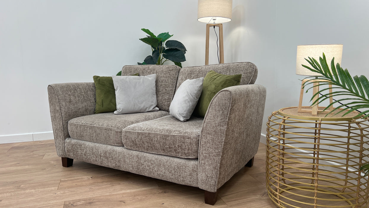 Canterbury 2 Seater - Fabric -  Weave Linen/Olive