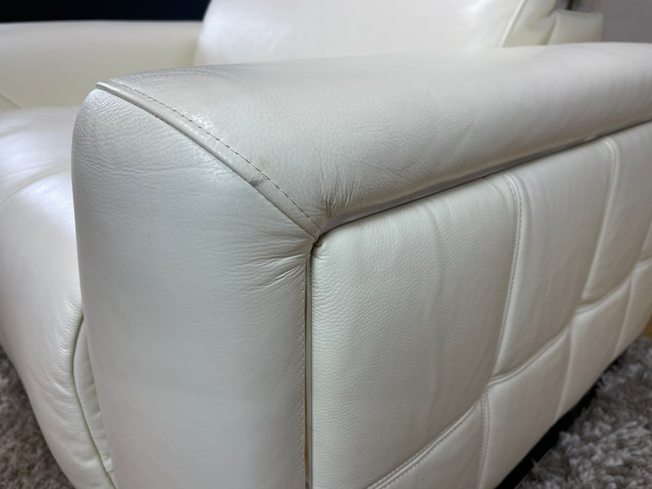 Marvella Chair White Leather (WA2)