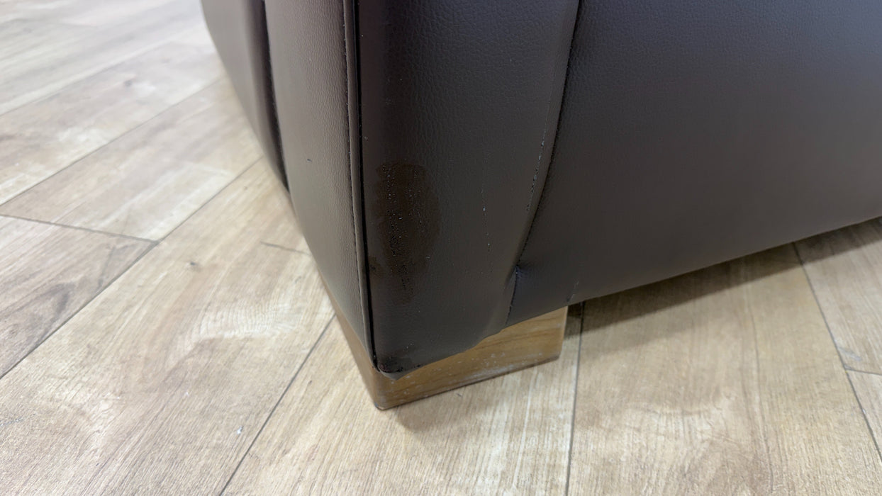 DFS Premiere Leather Chair in Brown