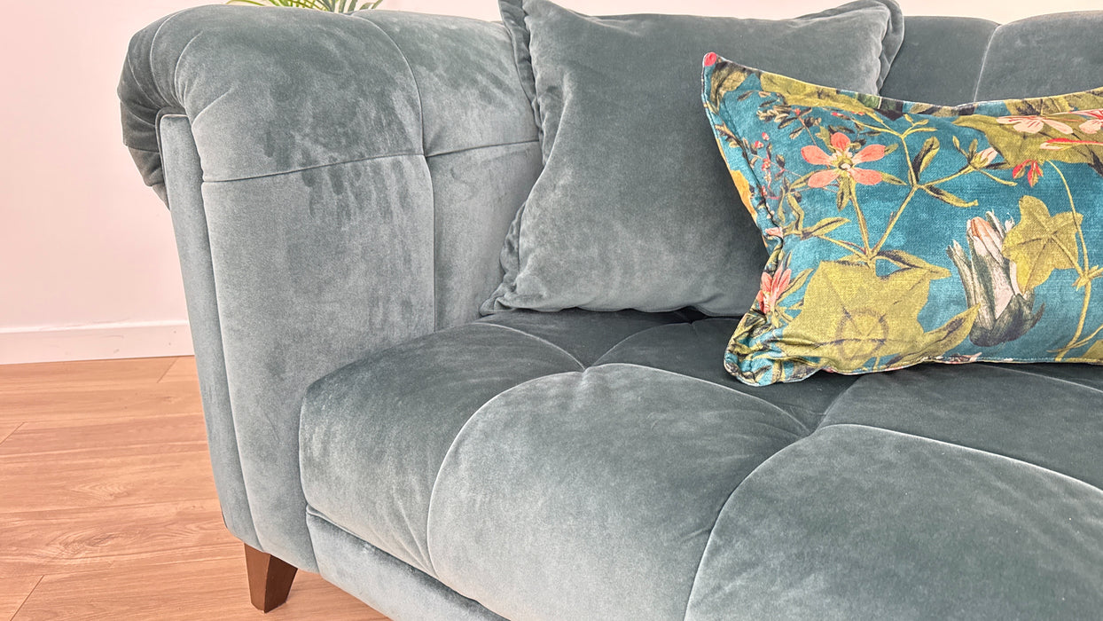 Midsummer Day 4 Seat Split - Fabric Sofa - Midsummer Day Teal Mix