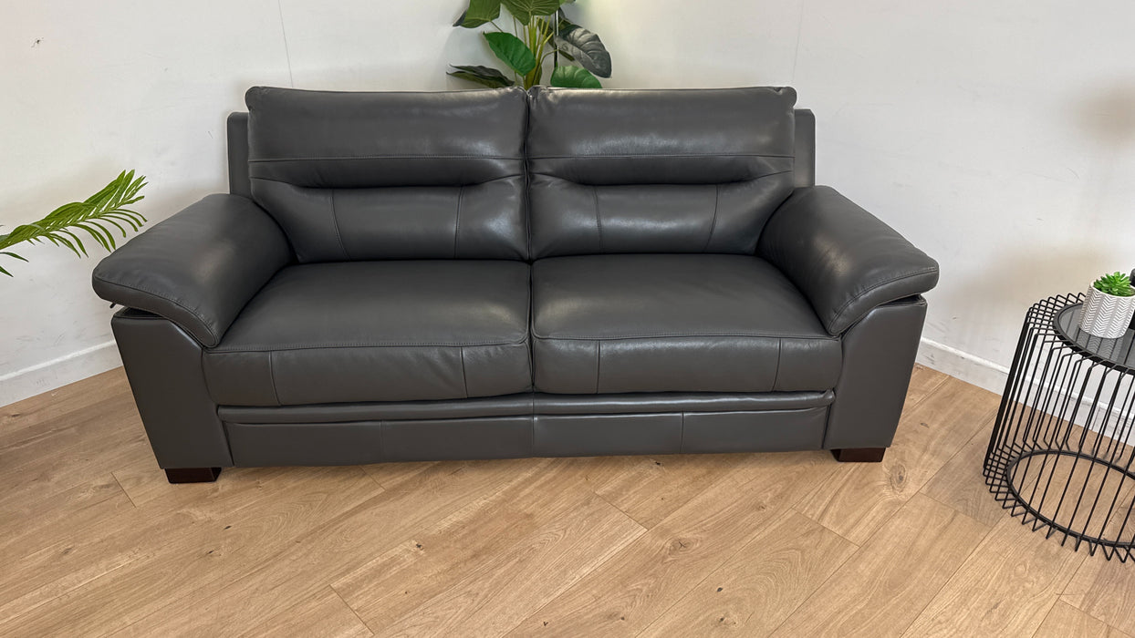 Laiken 3 Seater Leather Sofa