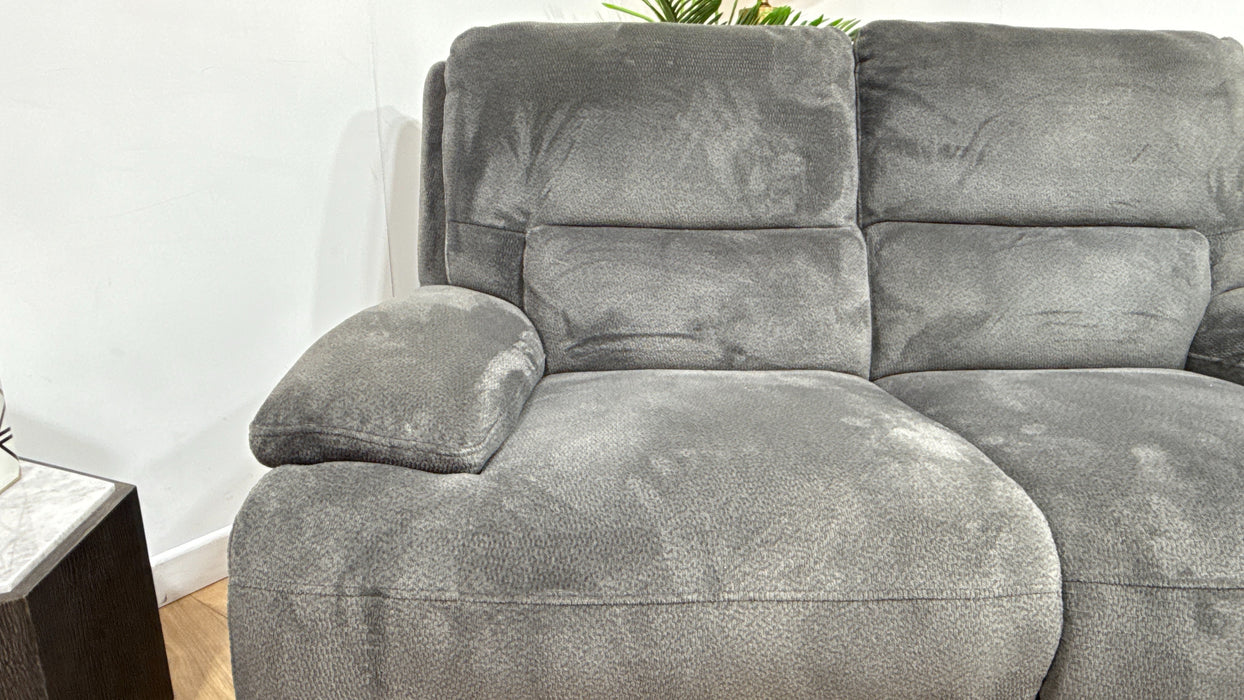 DFS Mallow 2 Seater Power Recliner in Grey
