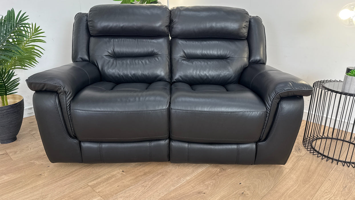 Alton 2 Seater Leather Power Recliner