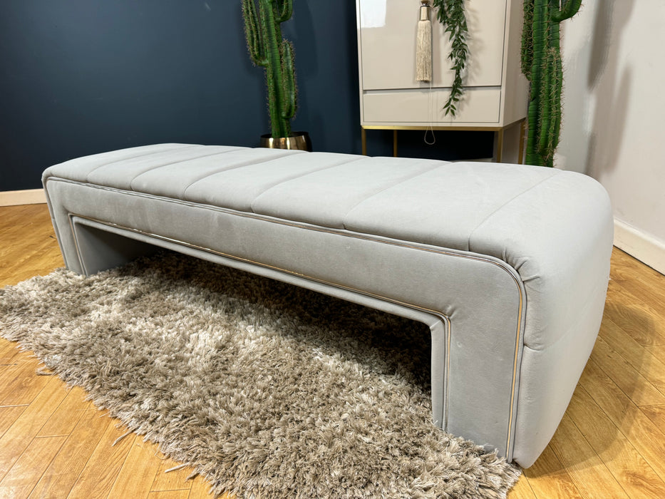 The Oscar Large Bench Footstool - Super Matt Velvet - ( WA2 )