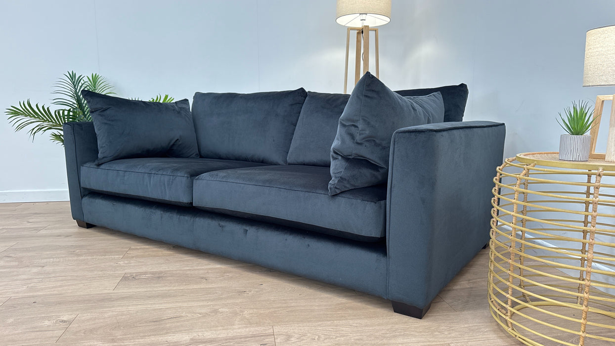 Toshiba 4 Seater Fabric Sofa