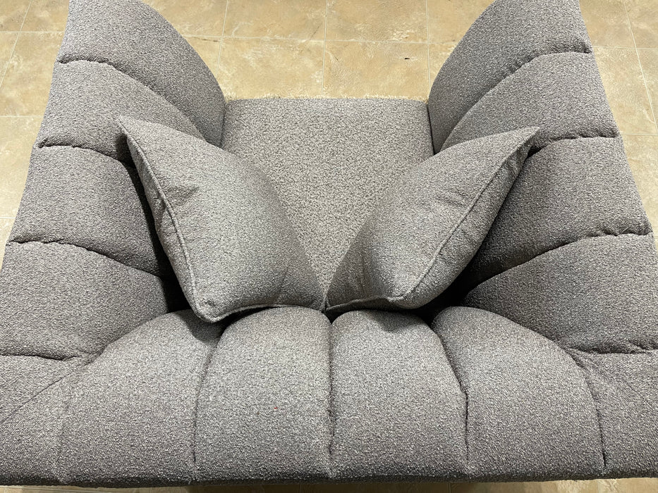 Downtown Chair Fabric Grey All Over (WA2)