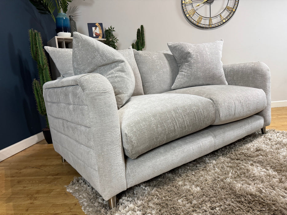 Midland Hill 2 Seater Fabric Silver (WA2)