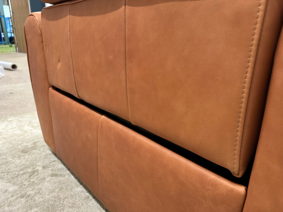 Bohemia 1 Seat - Leather Power Reclining Chair - Kansas Tan
