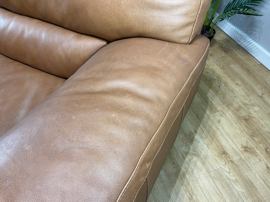 Santino 2 Seater Apollo Tan Leather (WA2)