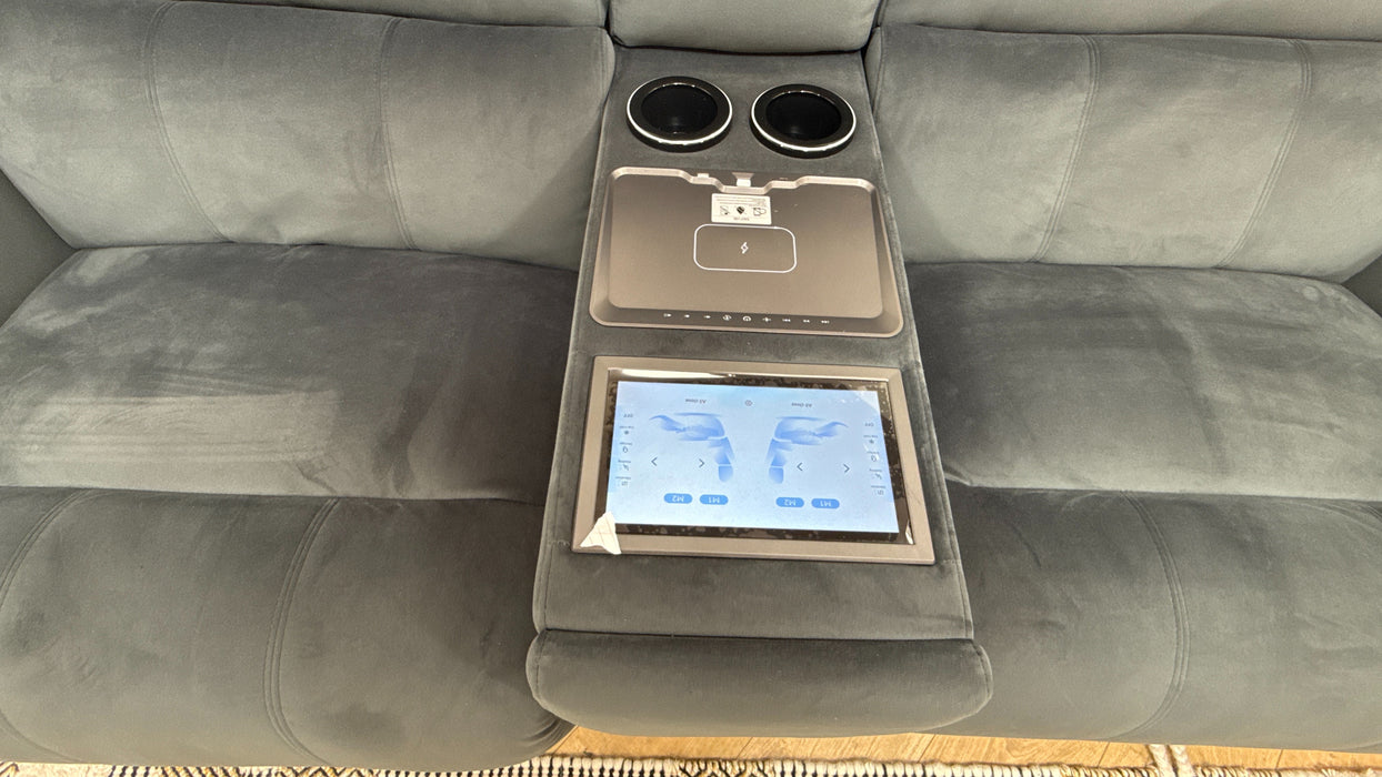 DFS Visionary Large 2 Seater Power Plus Recliner/ Headrest/ Heated Seats