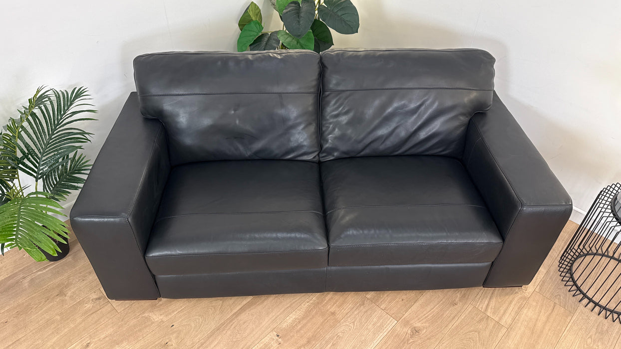 Benson 3 Seater Leather Sofa