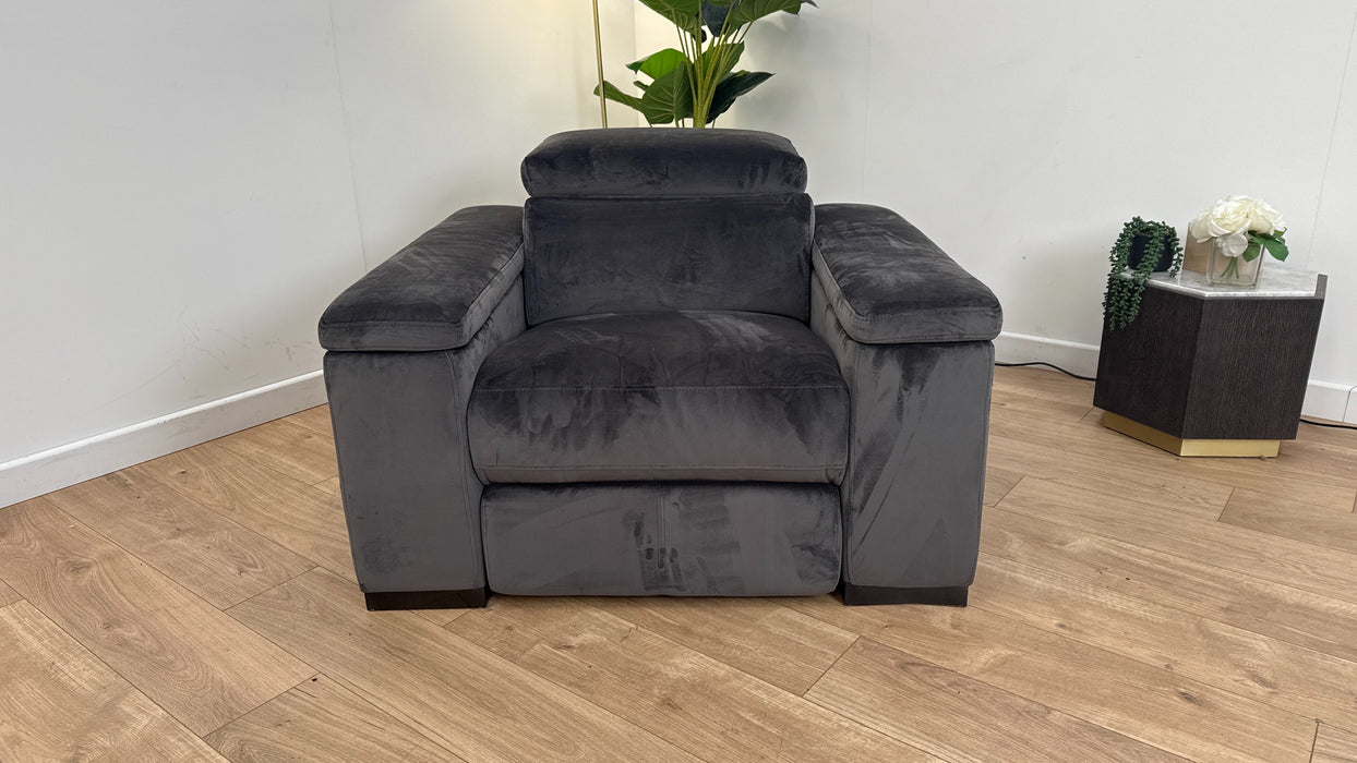 DFS Hike Recliner Chair in Charcoal