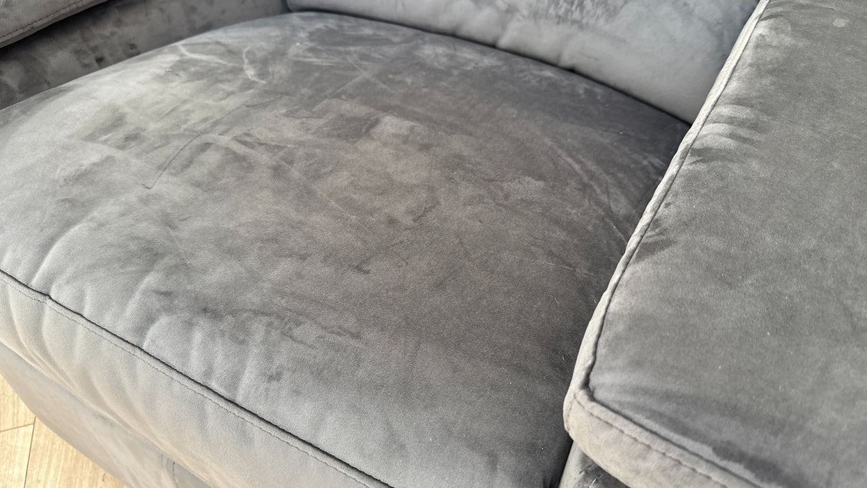 DFS Newbury Power Chair Silver