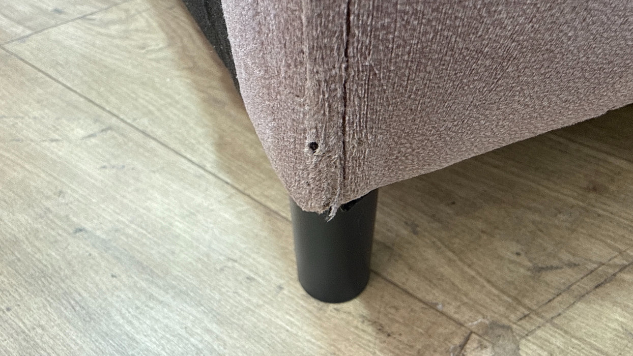 Sofology Marvella Fabric 3 Corner 1.5 Power Recliner/Headrest in Lifestyle Flecked Nutmeg