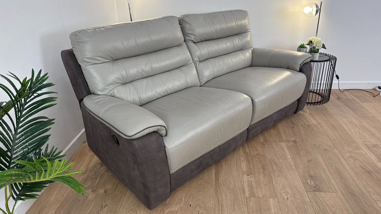 Amberly 3 Seater Manual Recliner