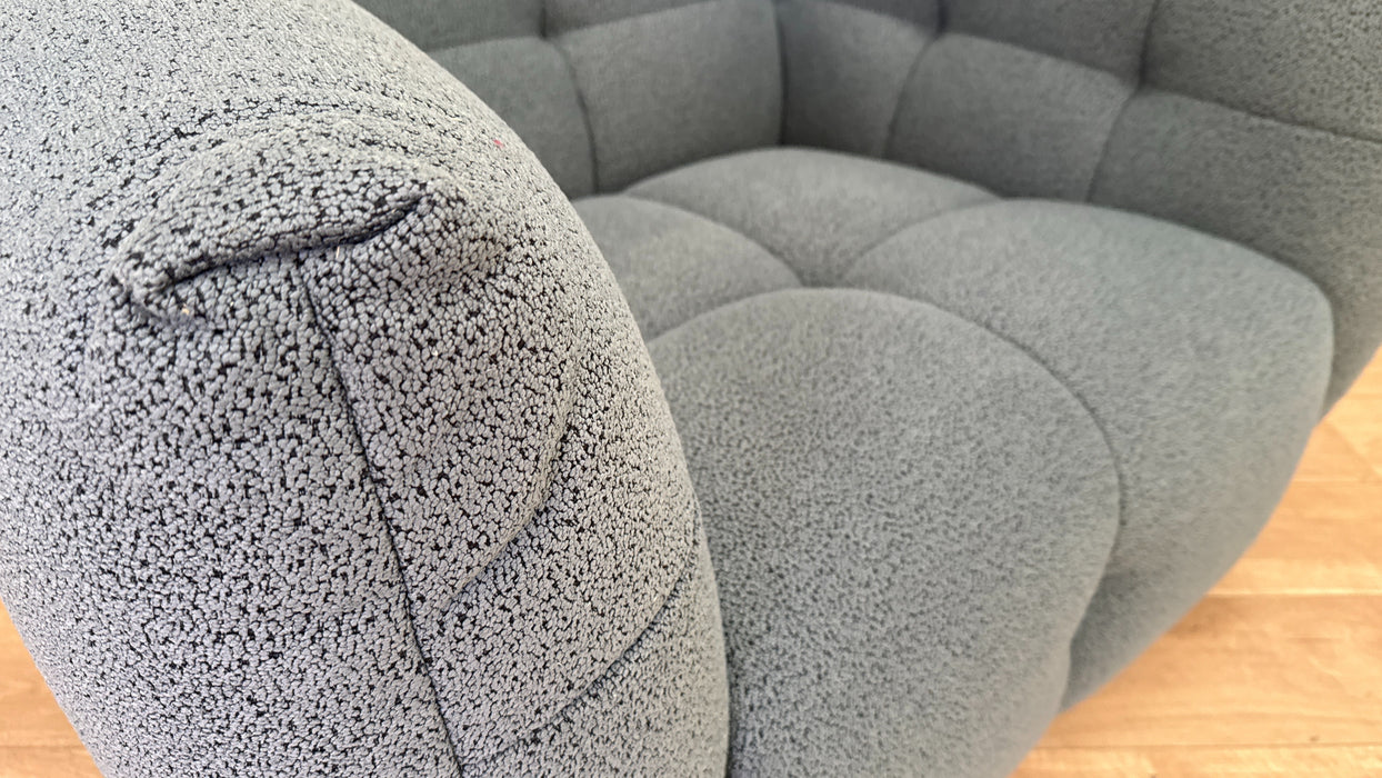 Lunar Fabric Loveseat in Teramo Ocean