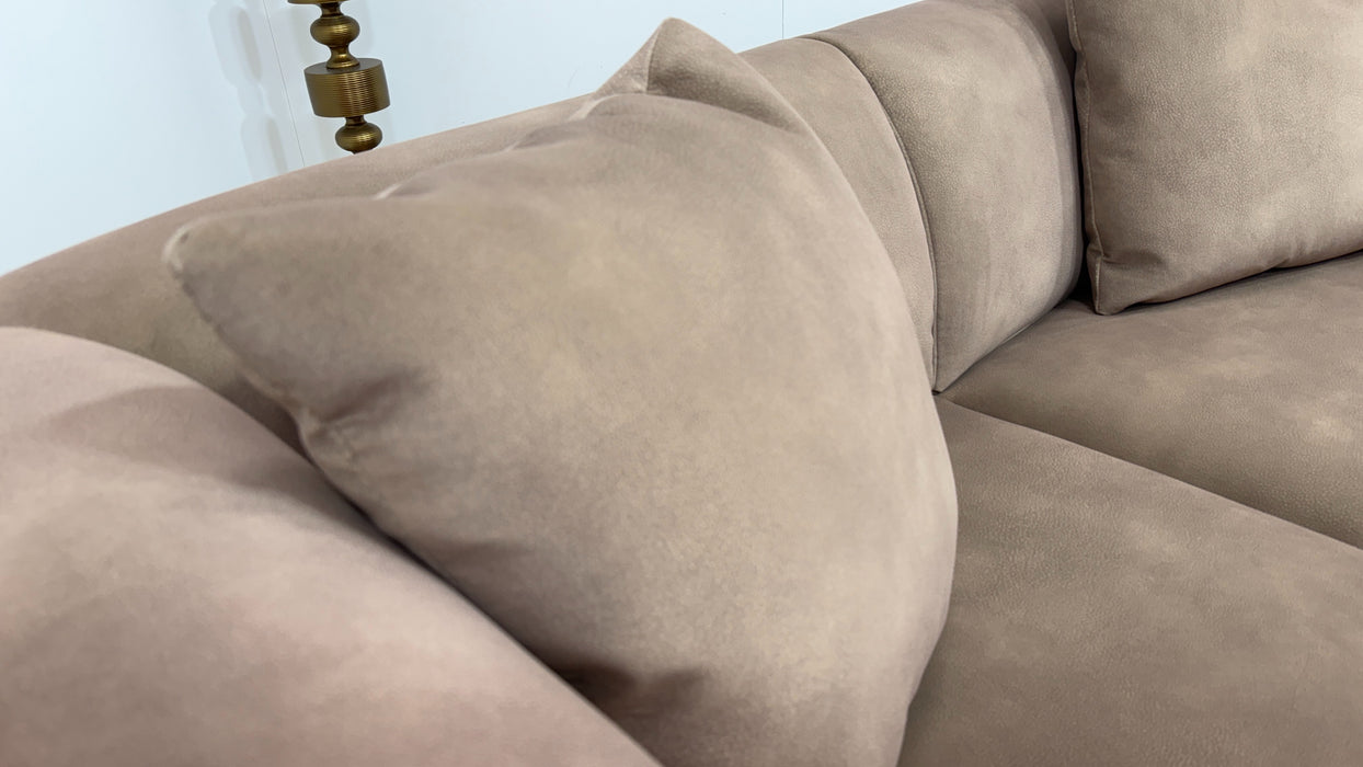 Sofology Nuvole Fabric 2 Seater in Lifestyle Mottled Latte