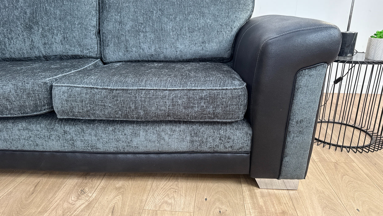 Milbourne 1 Corner 3 Fabric Sofa