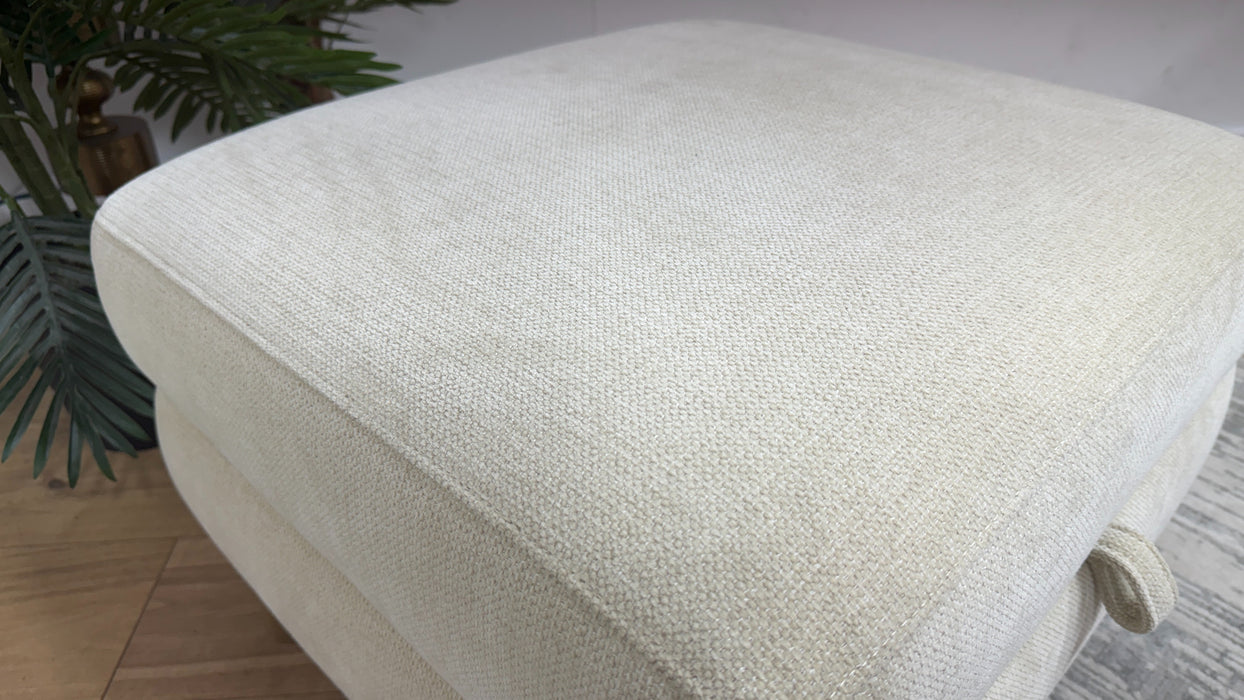Sofology Sample Storage Footstool in Sample Beige