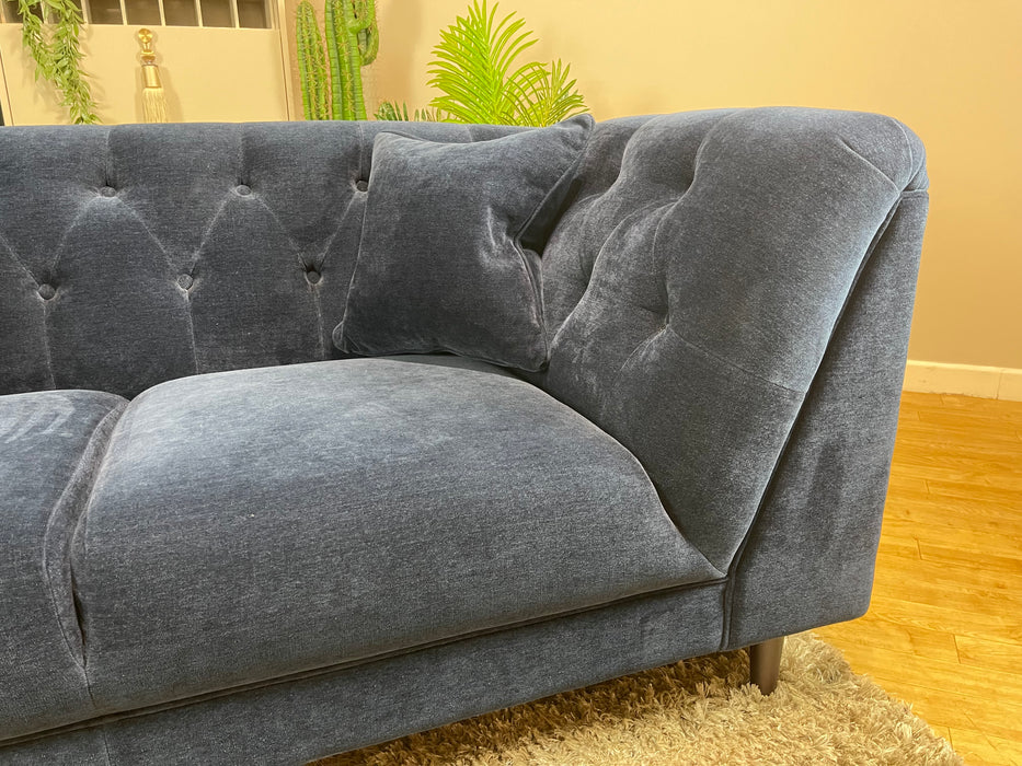 Bridgerton 2 Seater - Aston Navy Fabric (WA2)