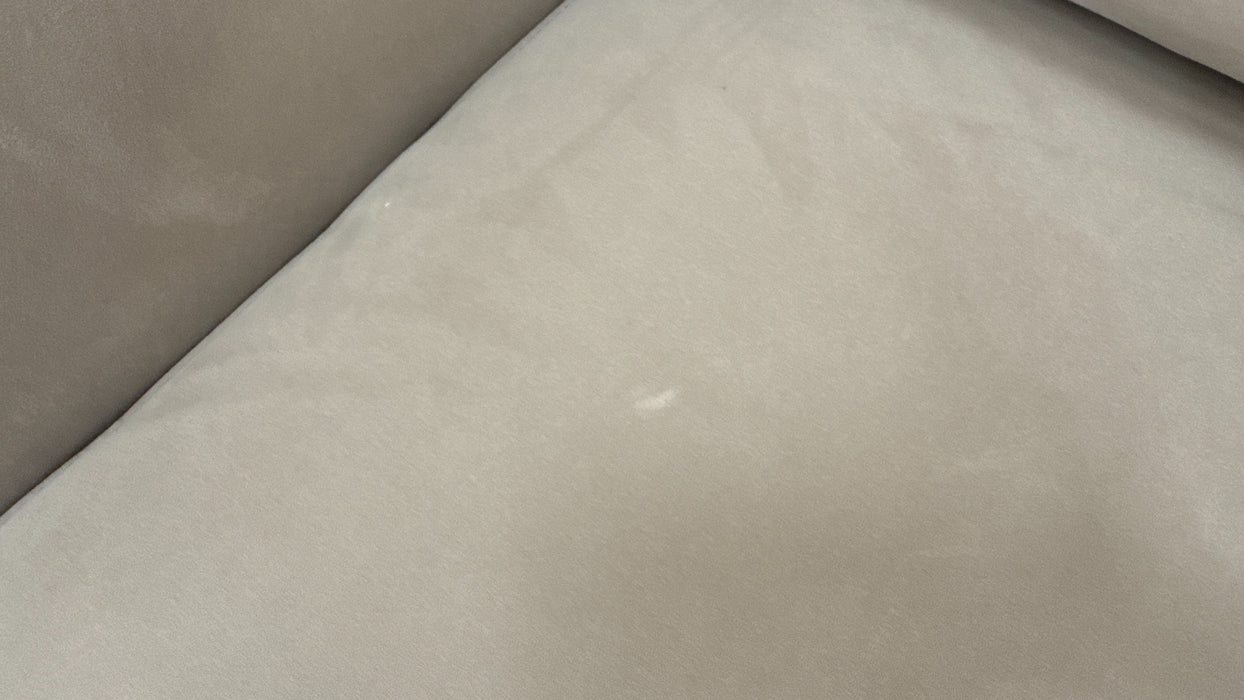 Sofology Marvella Fabric Swivel Chair in Lifestyle Nubuck Feel Stone