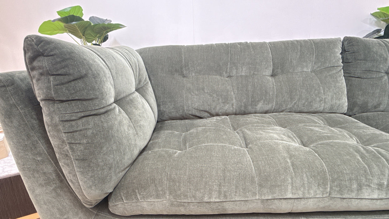 Sofology Cocoon Fabric 2 Corner 2 in Relaxed Chenille Pine