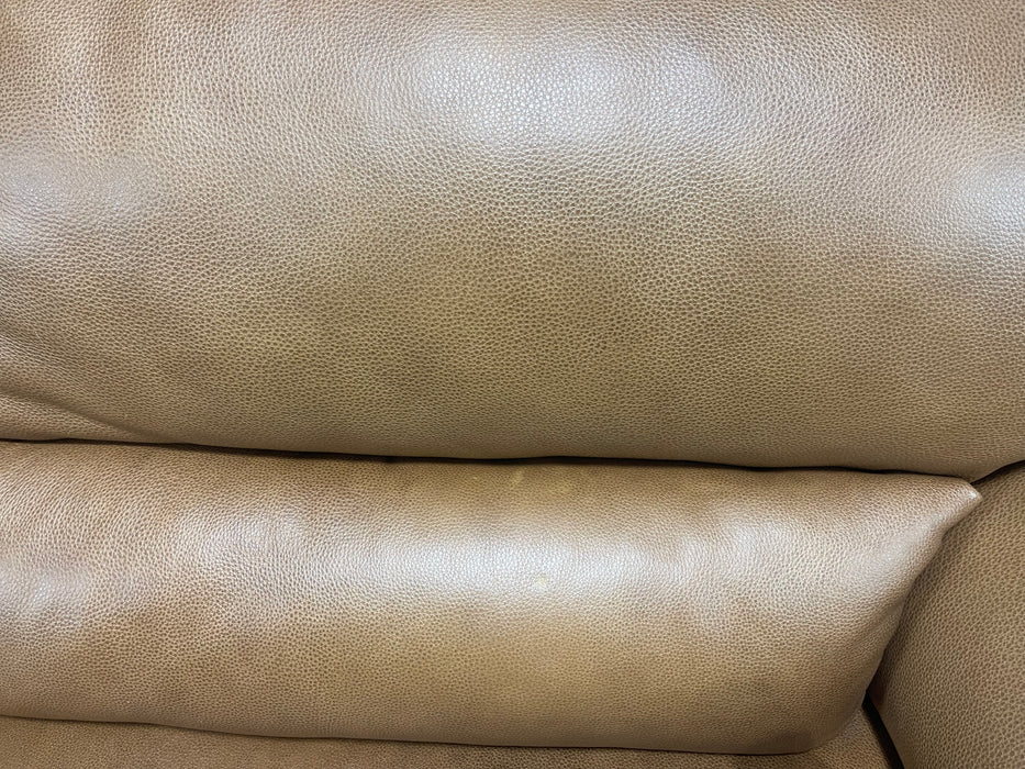 Santino Leather 2 Seater Sofa - Apollo Tan (WA2)