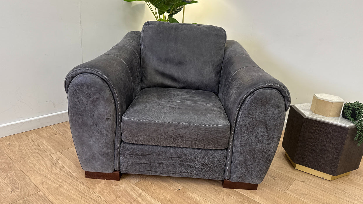 Sofology Galleria Chair in Utah Grey