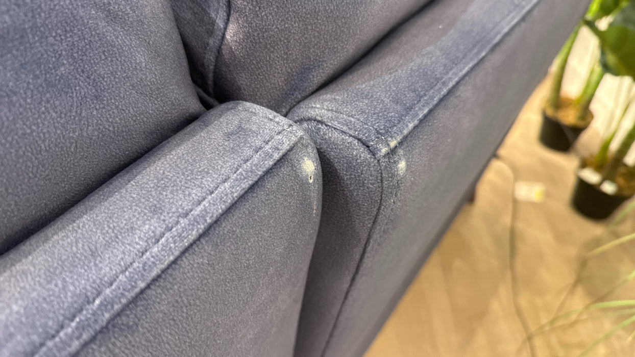 Sofology Arlo Fabric 2.5 Seater Power Recliner in Lifestyle Flecked Navy