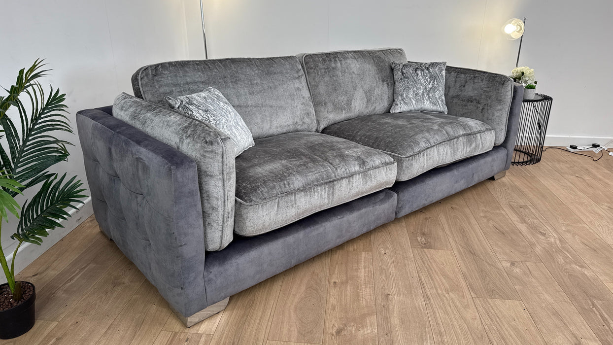 Vivien 4 Seater  - Fabric  Sofa